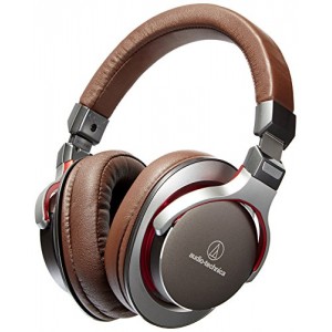 Audio-Technica ATH-MSR7GM SonicPro Over-Ear High-Resolution Audio Headphones, Gun Metal Gray